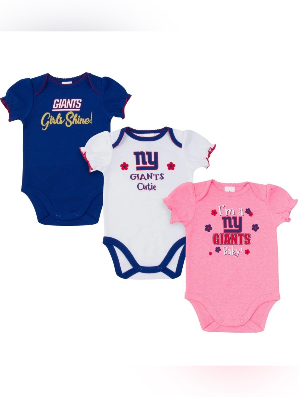 NFL New York Giants Girls Bodysuits